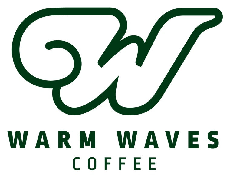 Warm Waves Coffee Sticker