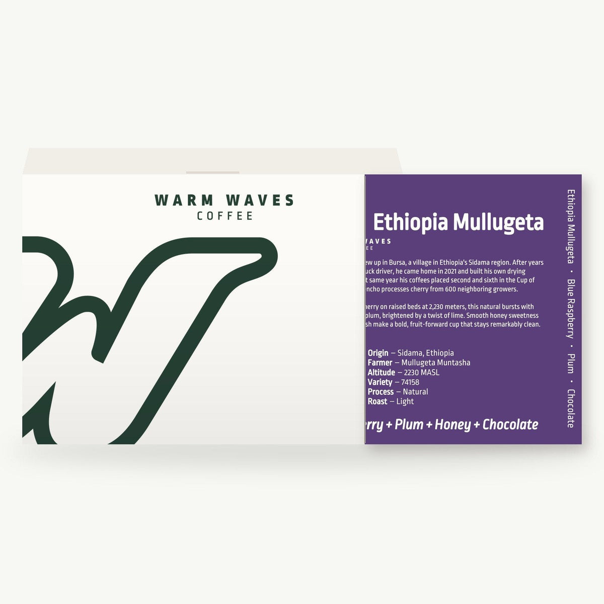 Ethiopia Mullugeta box and card