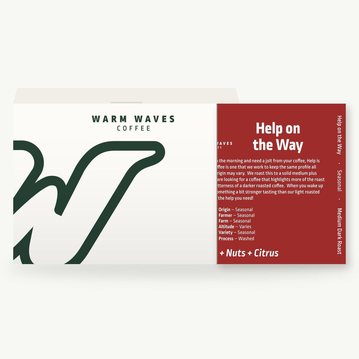 Help On The Way box and card